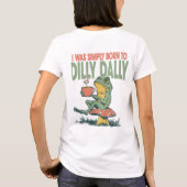 のらりくらり生きるのが天職 Tシャツ (裏面)