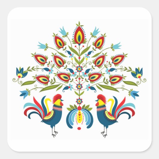 のりステッカー スクエアシール (正面)