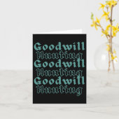 のれん狩り カード (黄色い花)