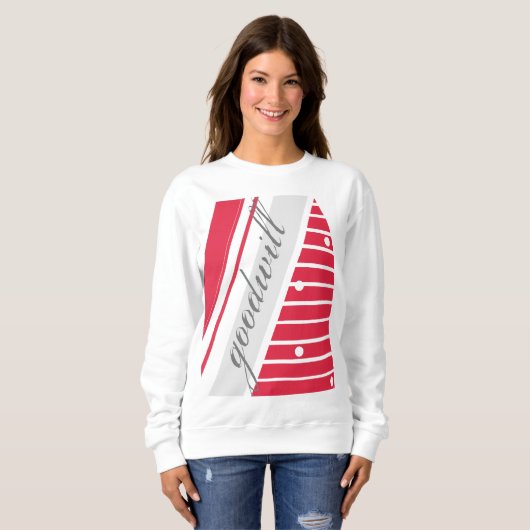 のれん スウェットシャツ (正面フル)