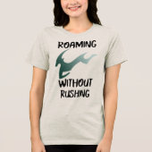 のんかな旅のひとり旅 トライブレンドTシャツ (正面)