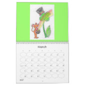 のんきなタックの冒険 カレンダー (3月 2027)