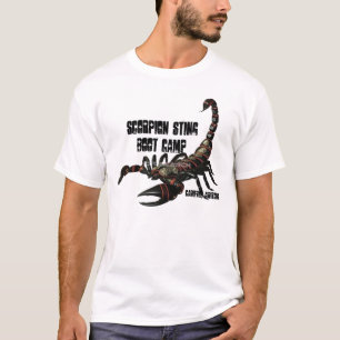のんきな蠍の刺し傷の基礎訓練キャンプ… Tシャツ