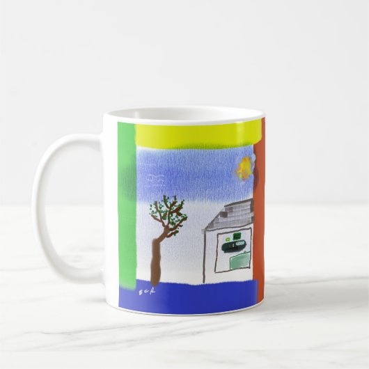 のんびりタイム コーヒーマグカップ (左)