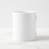 のんびりモード - 豚の引用 ジャンボコーヒーマグカップ (正面)