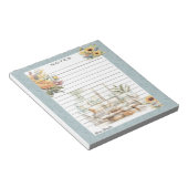 のんびり朝のメモ帳 ノートパッド (アングル)