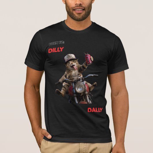 のんびり生きるのが好きな人のために Tシャツ (正面)