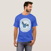 のんびり趣味の省庁 ロゴ Tシャツ (正面フル)