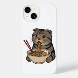 のんびり麺をすすり猫 Case-Mate iPhone 14ケース