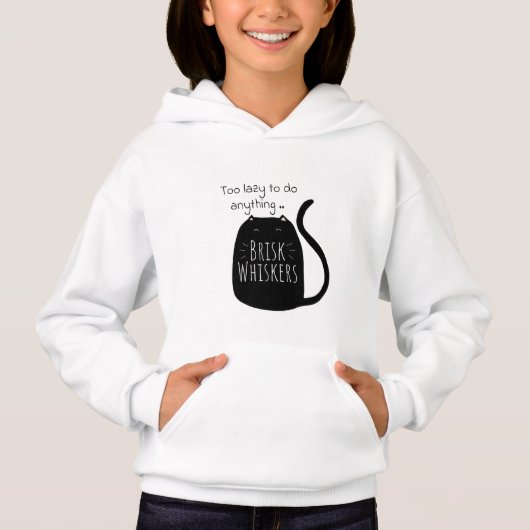 のんびり黒猫Tシャツ (正面)