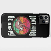 のんびり ハッピー ファニー かわいい のらりくらり スロー生活 iPhoneケース (裏面横)