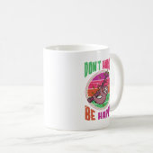 のんびり　ハッピー　ファニー　キュート　レイジースロース コーヒーマグカップ (正面右)