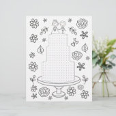 のアクティビテ結婚ィットドットゲームのカラーリングページ (スタンド正面)