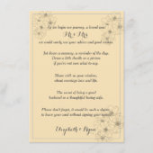 のアドバイス結婚は愛と生命のアドバイスカードを願う アドバイスカード (正面)