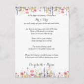 のアドバイス結婚は愛と生命のアドバイスカードを願う アドバイスカード (正面)