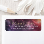 のアドレス結婚ゴージャス星星雲コンステレーション ラベル (インサイチュ)