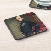 のアルバート王子ポートレート(1819-61年) 1859年(cの油 コースター (左側)