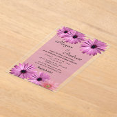 のア結婚クリル招待状 アクリル招待状 (レイダウン)