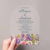 のア結婚クリル招待状 アクリル招待状 (インサイチュ (ポータブル))