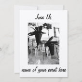 _____のイベントにご参加ください - イベントの招待状 招待状 (正面)