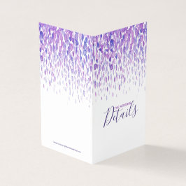 のイベント結婚詳細ゲストパープルスケジュールマップ