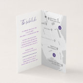 のイベント結婚詳細ゲストパープルスケジュールマップ (内部)