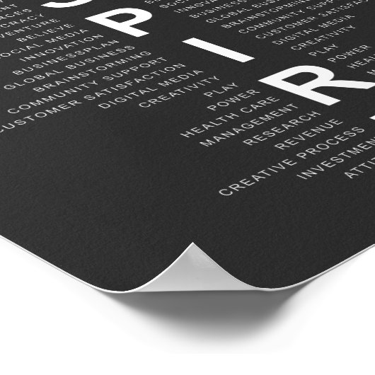 のインスパイアオフィス、職場、および自宅引用文 ポスター (角)