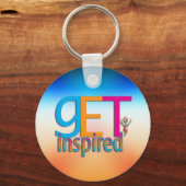 ～のインスパイアオリジナルを得る キーホルダー (正面)