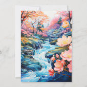 のインスパイアカントリークリーク誕生日パーティー 招待状 (裏面)