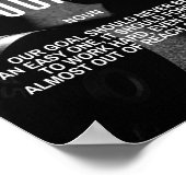 のインスパイアゴール設定の引用文 ポスター (角)