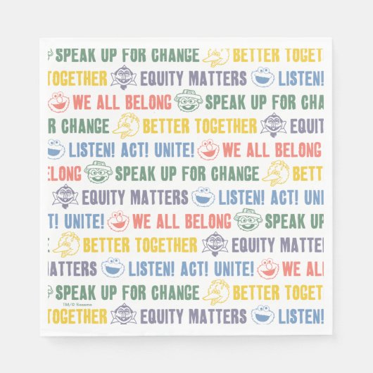 のインスパイアフレーズのパターン スタンダードランチョンナプキン (正面)