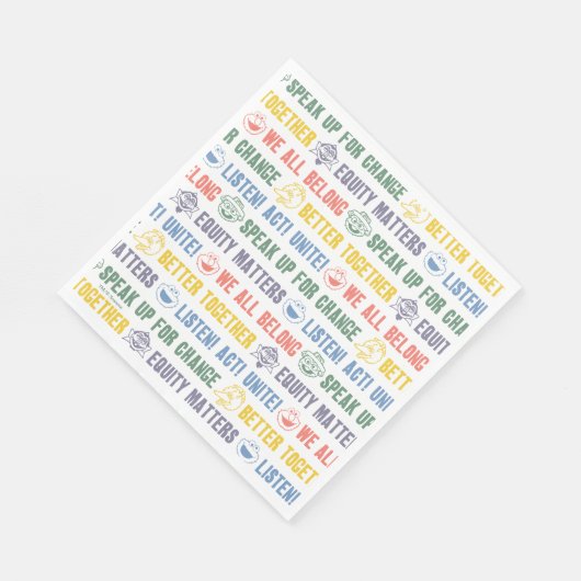 のインスパイアフレーズのパターン スタンダードランチョンナプキン (角)