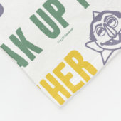 のインスパイアフレーズのパターン フリースブランケット (角)