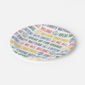 のインスパイアフレーズのパターン ペーパープレート (アングル)