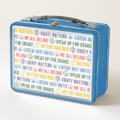 のインスパイアフレーズのパターン メタルランチボックス (正面)