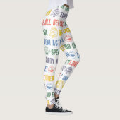 のインスパイアフレーズのパターン レギンス (右)