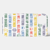 のインスパイアフレーズのパターン Case-Mate iPhoneケース (裏面 (横))