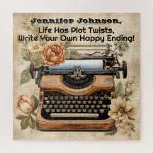 のインスパイアヴィンテージタイプライターパズル