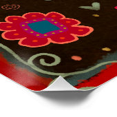 のインスパイアヴィンテージ習慣の将来の引用文のインスピリチュアル ポスター (コーナー)