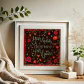 のインスパイアヴィンテージ習慣の将来の引用文のインスピリチュアル ポスター