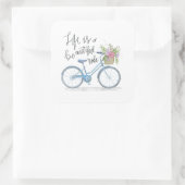 のインスパイア人生は美しいライドシール スクエアシール (バッグ)