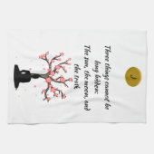 のインスパイア仏真実引用文 キッチンタオル (横)