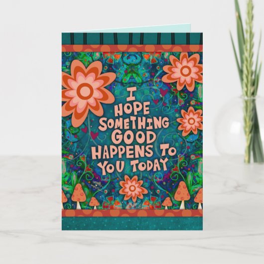 のインスパイア勇気付けられる引用文フローラ カード (正面)