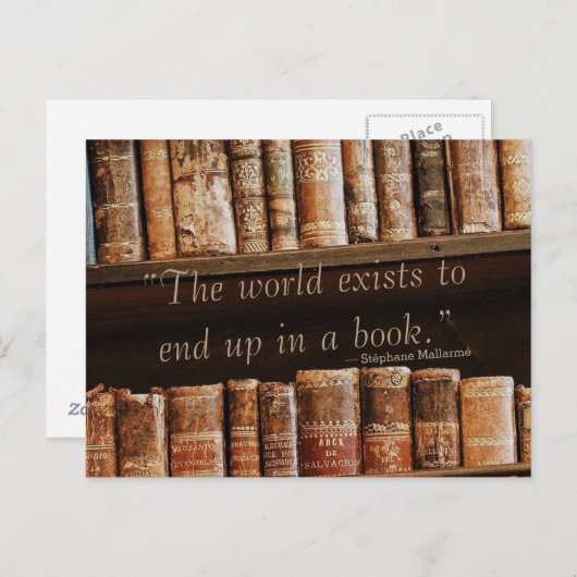 のインスパイア古本引用文 ポストカード (正面/裏面)