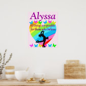 のインスパイア姿スケートで滑るパーソナライズされたポスター ポスター (キッチン)