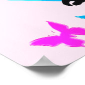 のインスパイア姿スケートで滑るパーソナライズされたポスター ポスター (角)