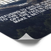 のインスパイア引用文オングリット ポスター (角)