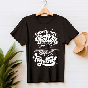 のインスパイア引用文タイポグラフィTシャツ Tシャツ