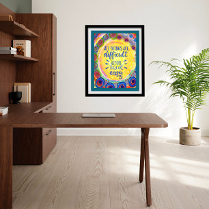 のインスパイア引用文教室のインスピレーション ポスター