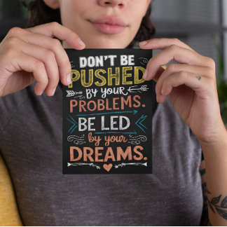 のインスパイア引用文：お客様に押されてはいけない ポストカード